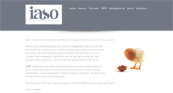 Desktop Screenshot of iasopartners.com